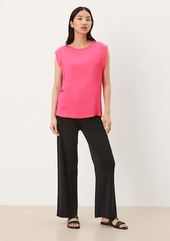 s.Oliver BLACK LABEL Blouse in Pink