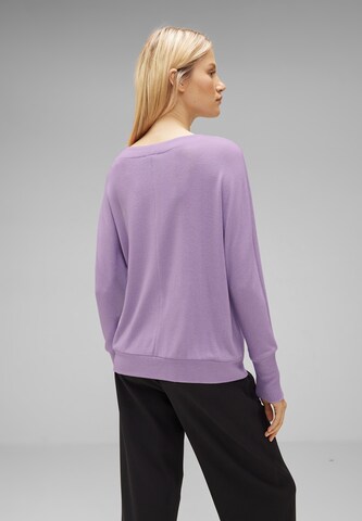 STREET ONE Shirt in Purple