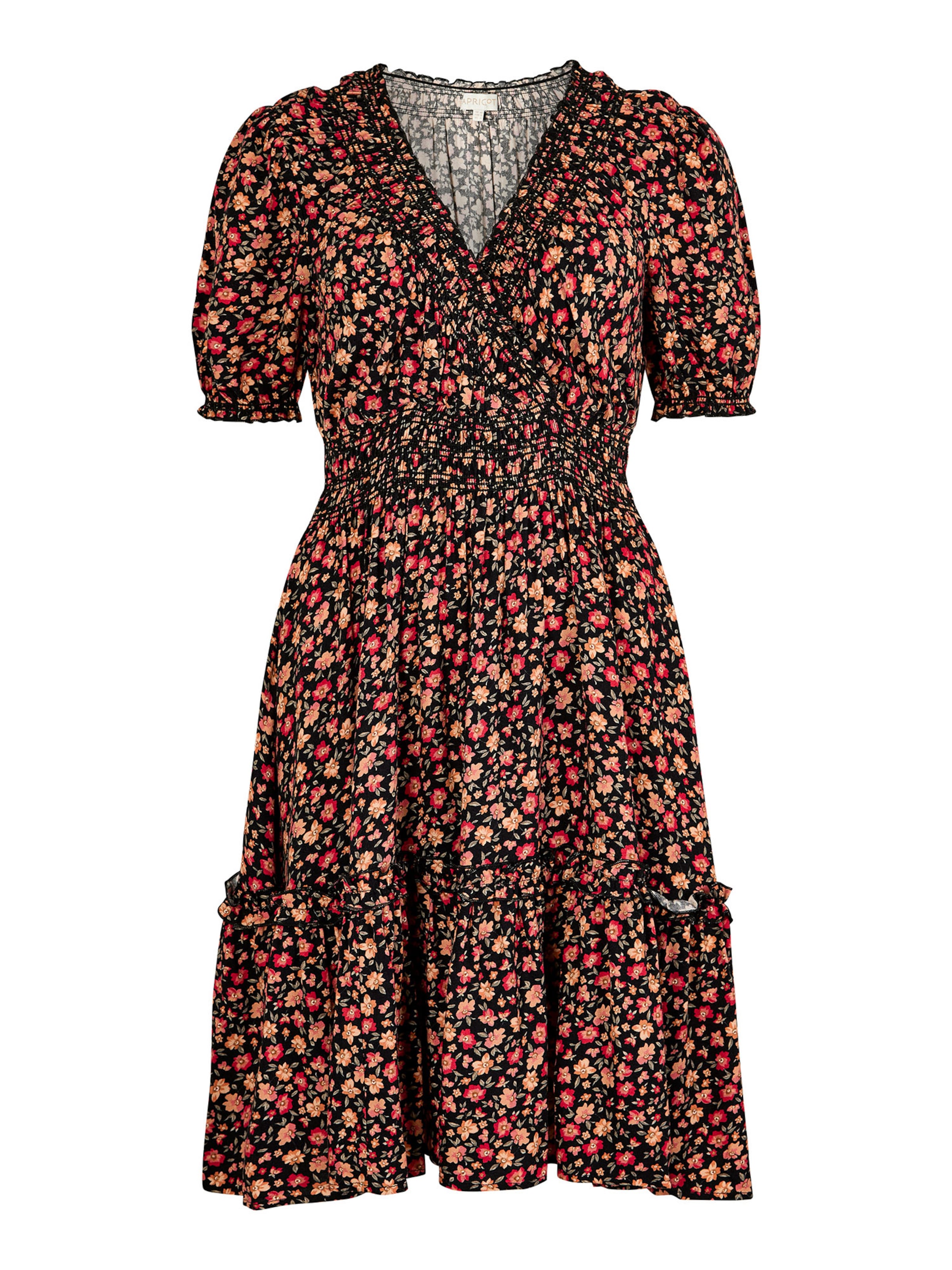 Apricot Jurk in Gemengde kleuren: voorkant