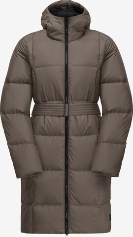 JACK WOLFSKIN Wintermantel 'FROZEN LAKE' in Bruin: voorkant