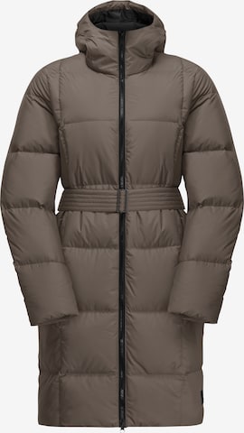 JACK WOLFSKIN Vinterfrakke 'FROZEN LAKE' i brun: forside