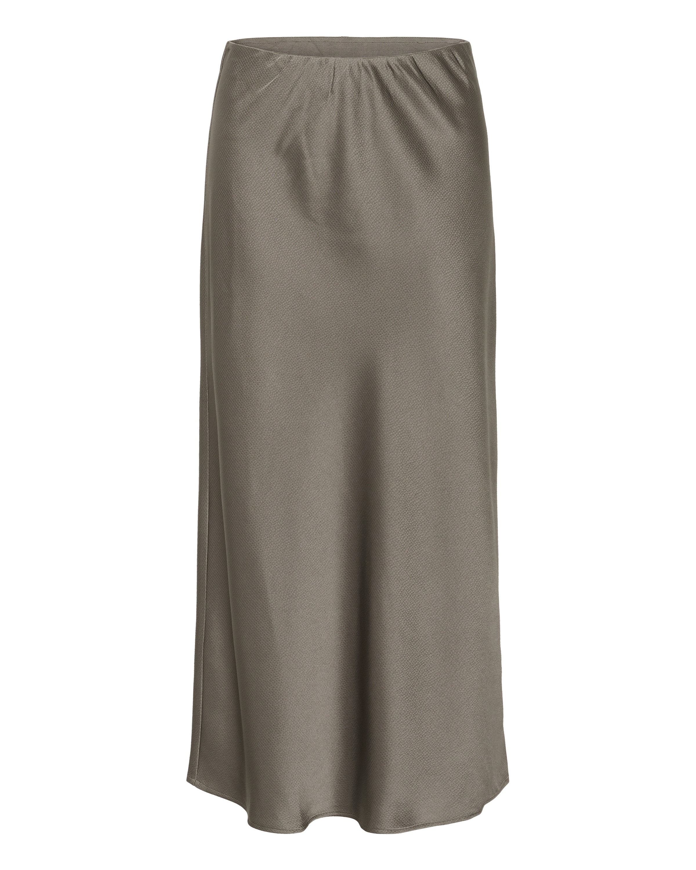 Kaffe Kjol 'Lotte' i brun: framsida