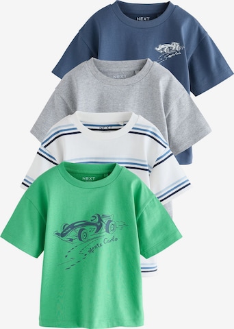 Next Shirt in Blue: front