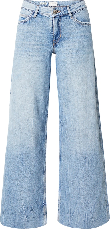 River Island Wide Leg Jeans 'JOLENE' in Blau