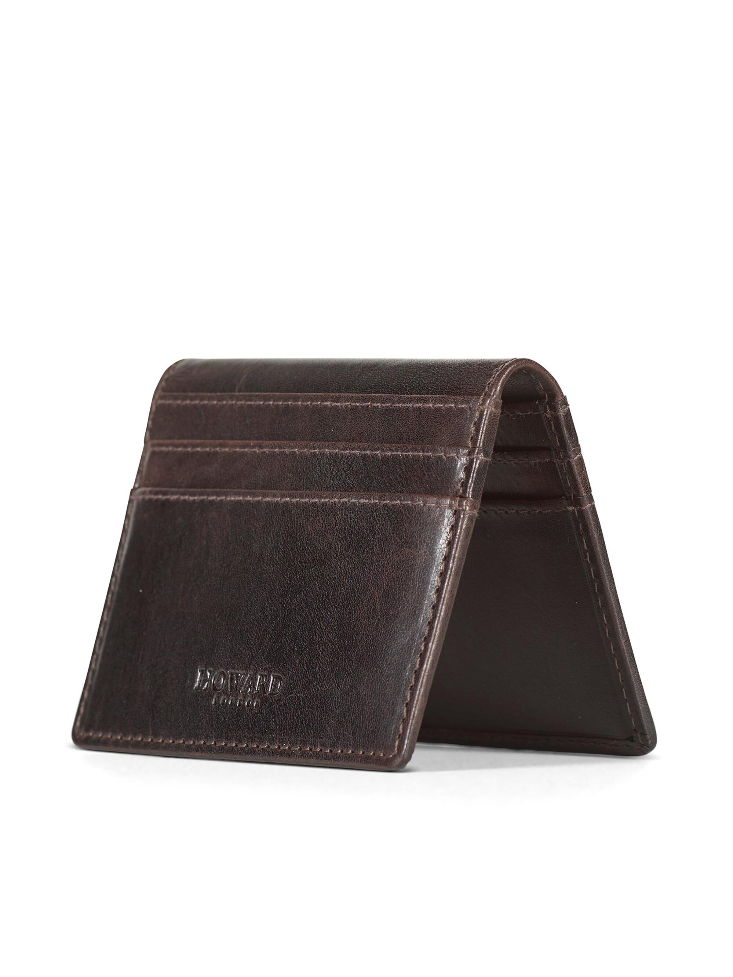 Porte-monnaies 'Howard Cardwallet Nort Dark Brown' Howard London en marron
