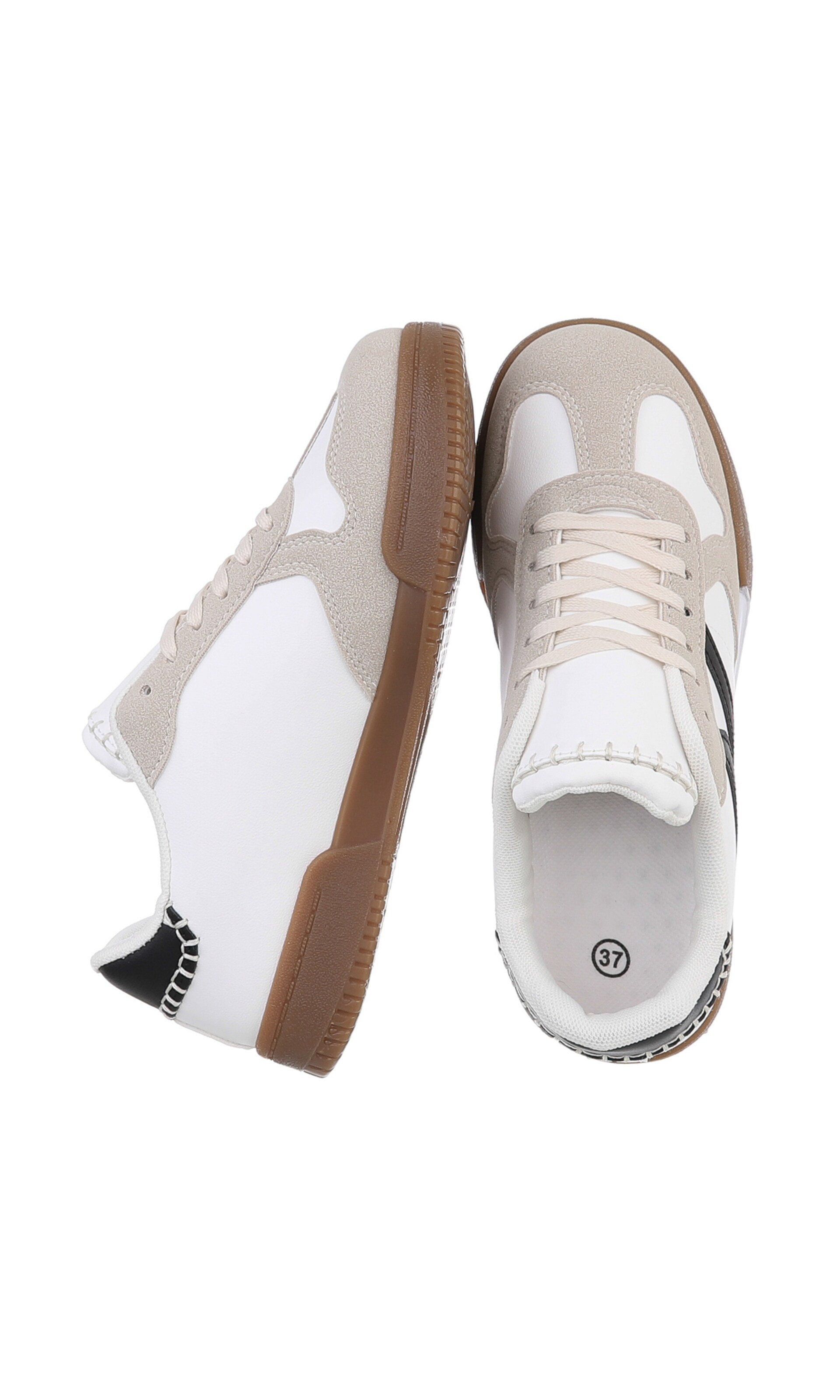 Ital-Design Sneaker in Beige