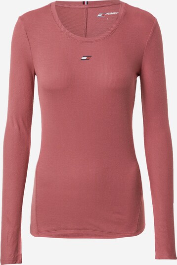 Tommy Sport T-shirt fonctionnel en rouge pastel, Vue avec produit