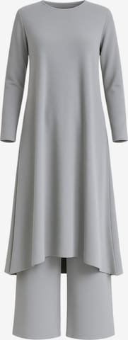 Pantalons de tailleur 'Modest ECE-Set' fashionshowcase en gris : devant
