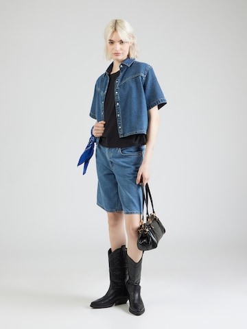 LEVI'S ® Topp 'Boxy Tank Top' i svart