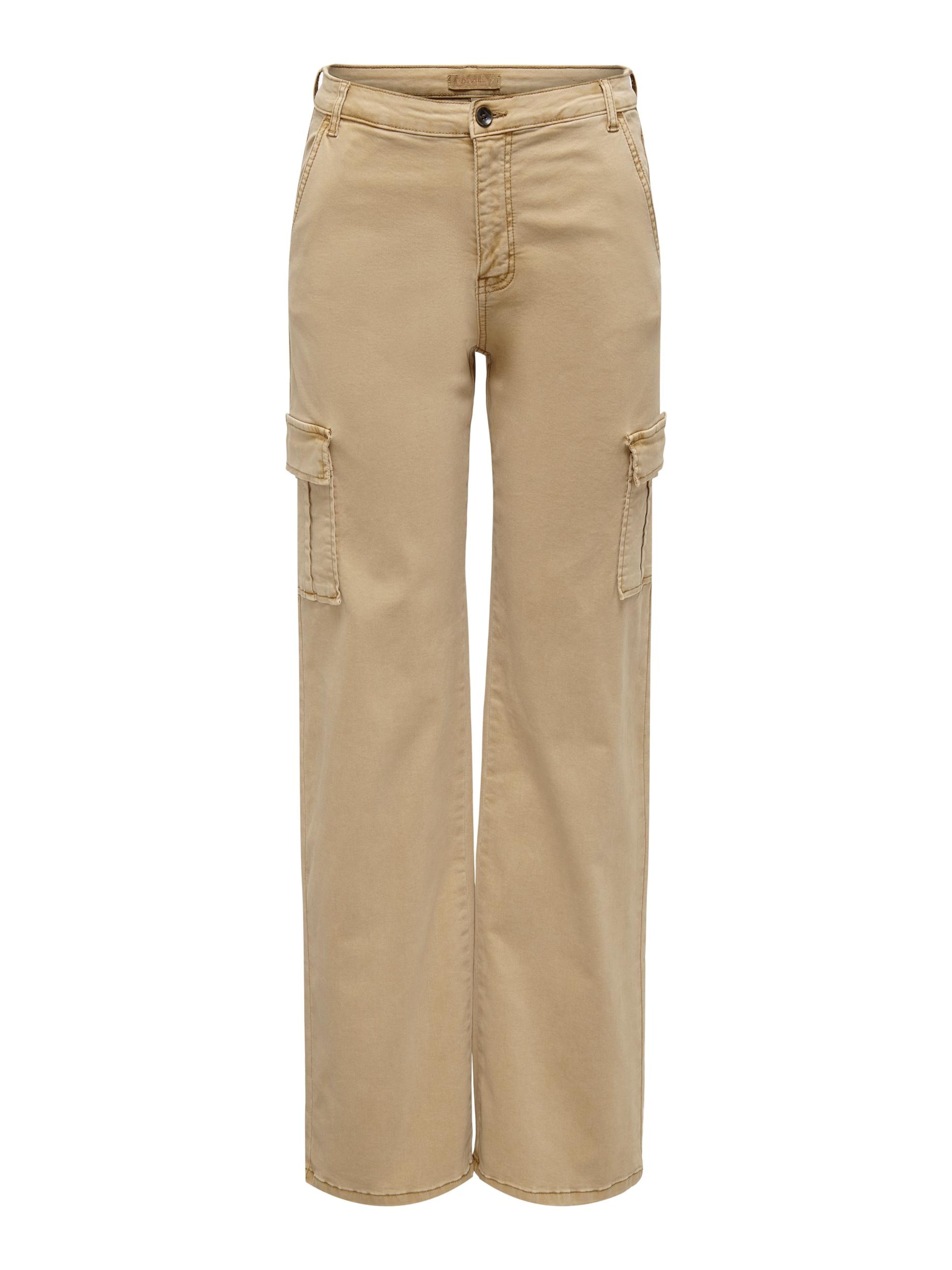 ONLY Regular Cargo Pants 'Safai-Missouri' in Brown: front