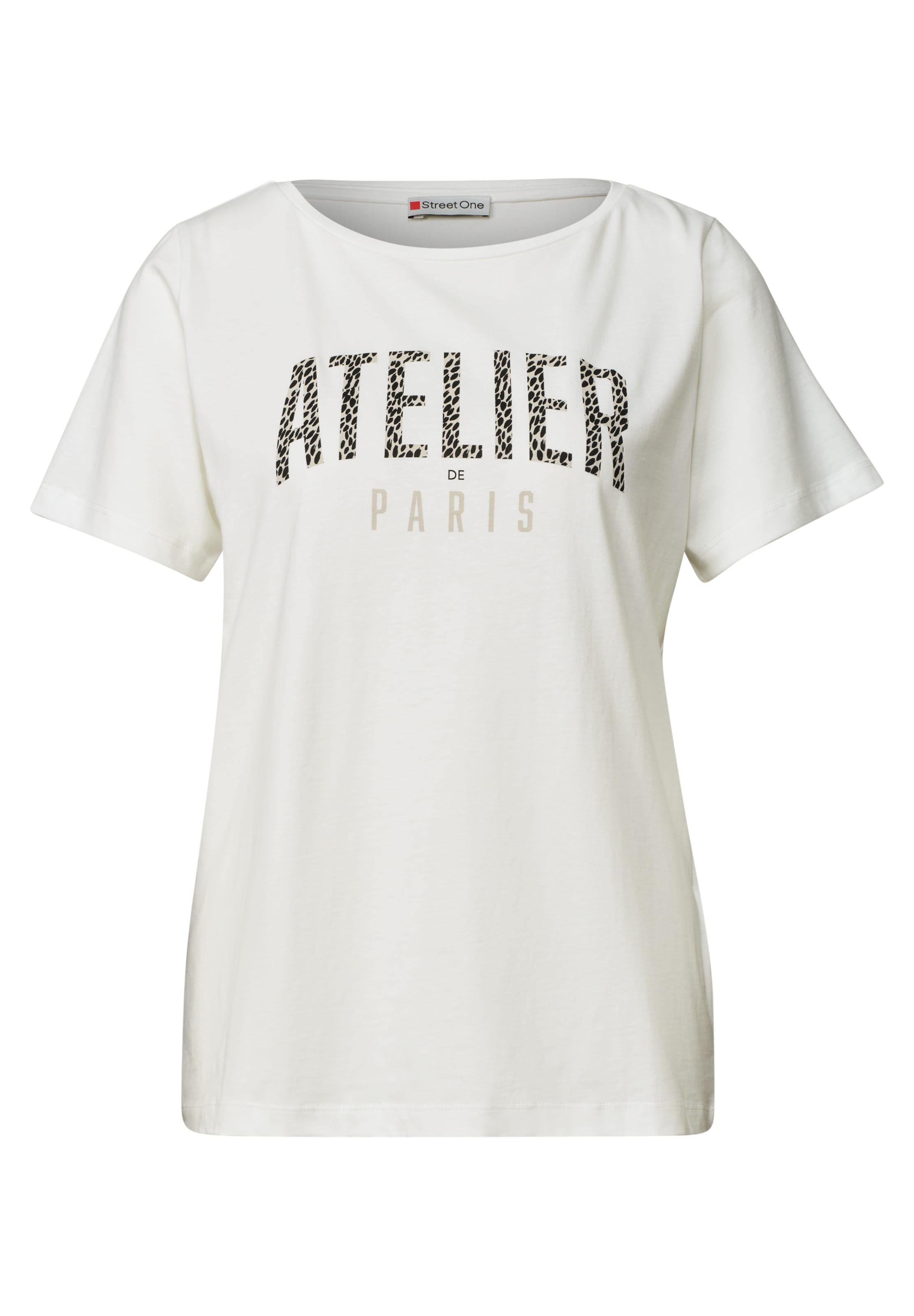 STREET ONE Shirt in White: front