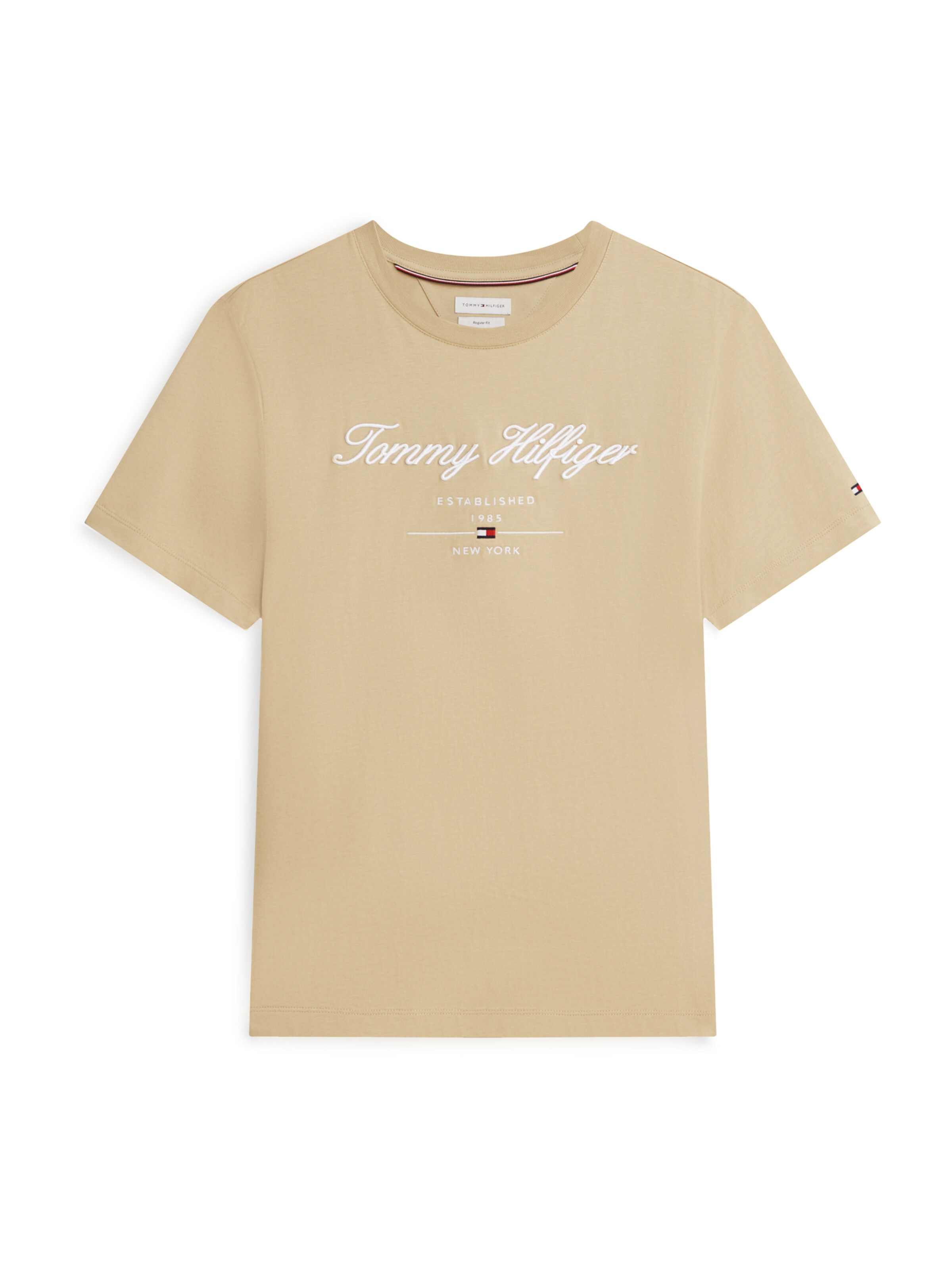 TOMMY HILFIGER Футболка в Бежевый: спереди