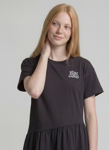 TOM TAILOR Jurk in Zwart