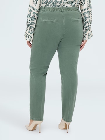 Fiorella Rubino Regular Trousers in Green