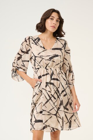 Kaffe Kjole 'Archy' i beige