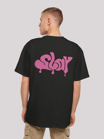 F4NT4STIC Shirt 'SLAY' in Zwart