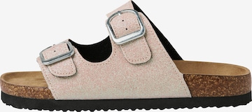 Sandale 'NKFFLORA' de la NAME IT pe alb: față