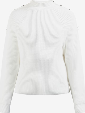 DreiMaster Maritim Sweater in White: front