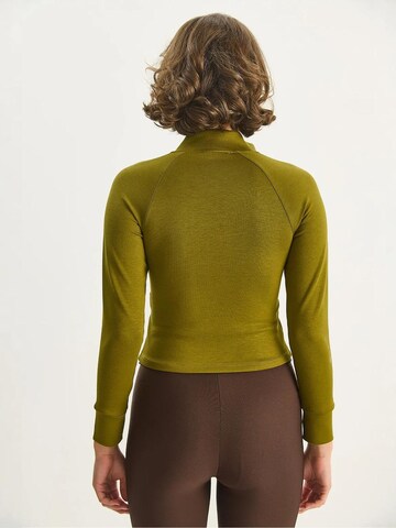 Giacca di felpa di Bianco Lucci in verde