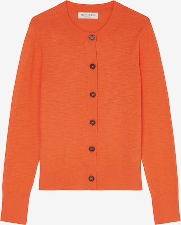 Marc O'Polo Knit Cardigan in Orange: front