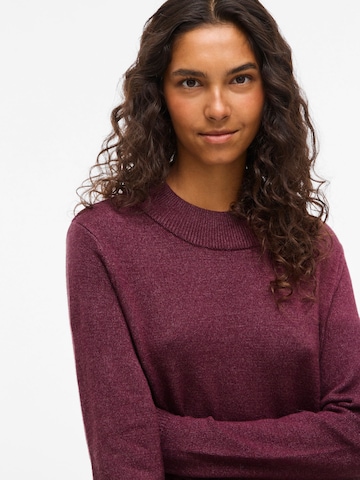 Robes en maille 'VIRIL' VILA en rouge