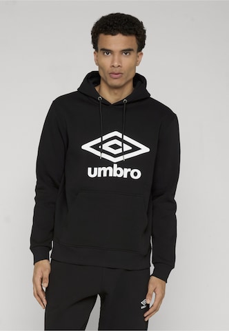UMBRO Mikina – černá: přední strana