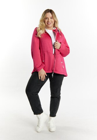 Schmuddelwedda Fleece jacket in Pink