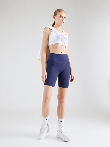 NIKE Skinny Sportshorts 'ZENVY' in Blau