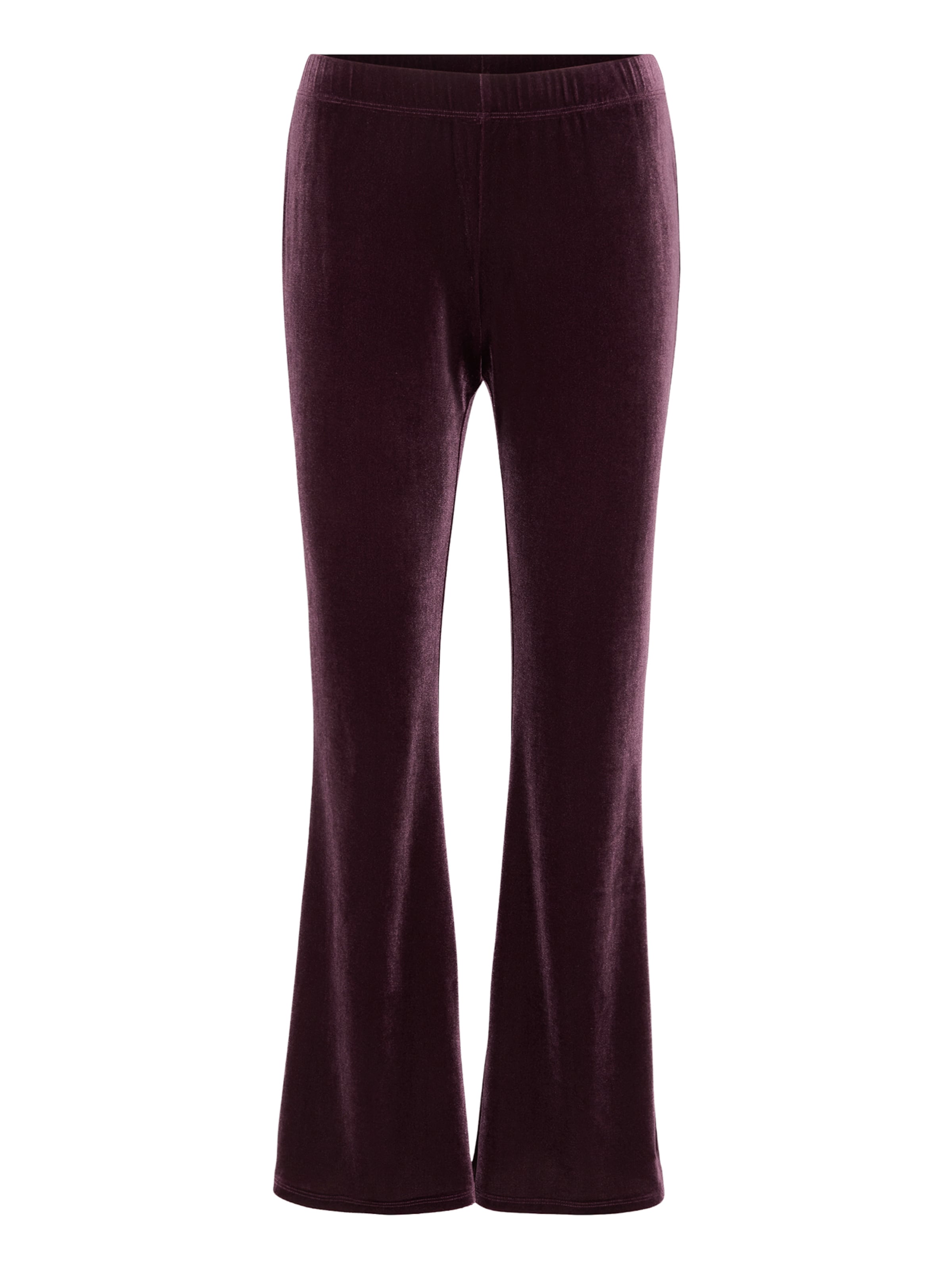 Only Petite Zvonový Kalhoty 'ONLSMOOTH' – červená: přední strana