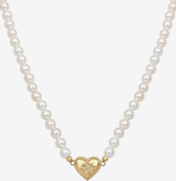 Chaîne 'Edelweiss Herz' ELLI en or : devant