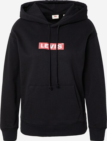 LEVI'S ® Mikina 'Graphic Standard Hoodie' – černá: přední strana