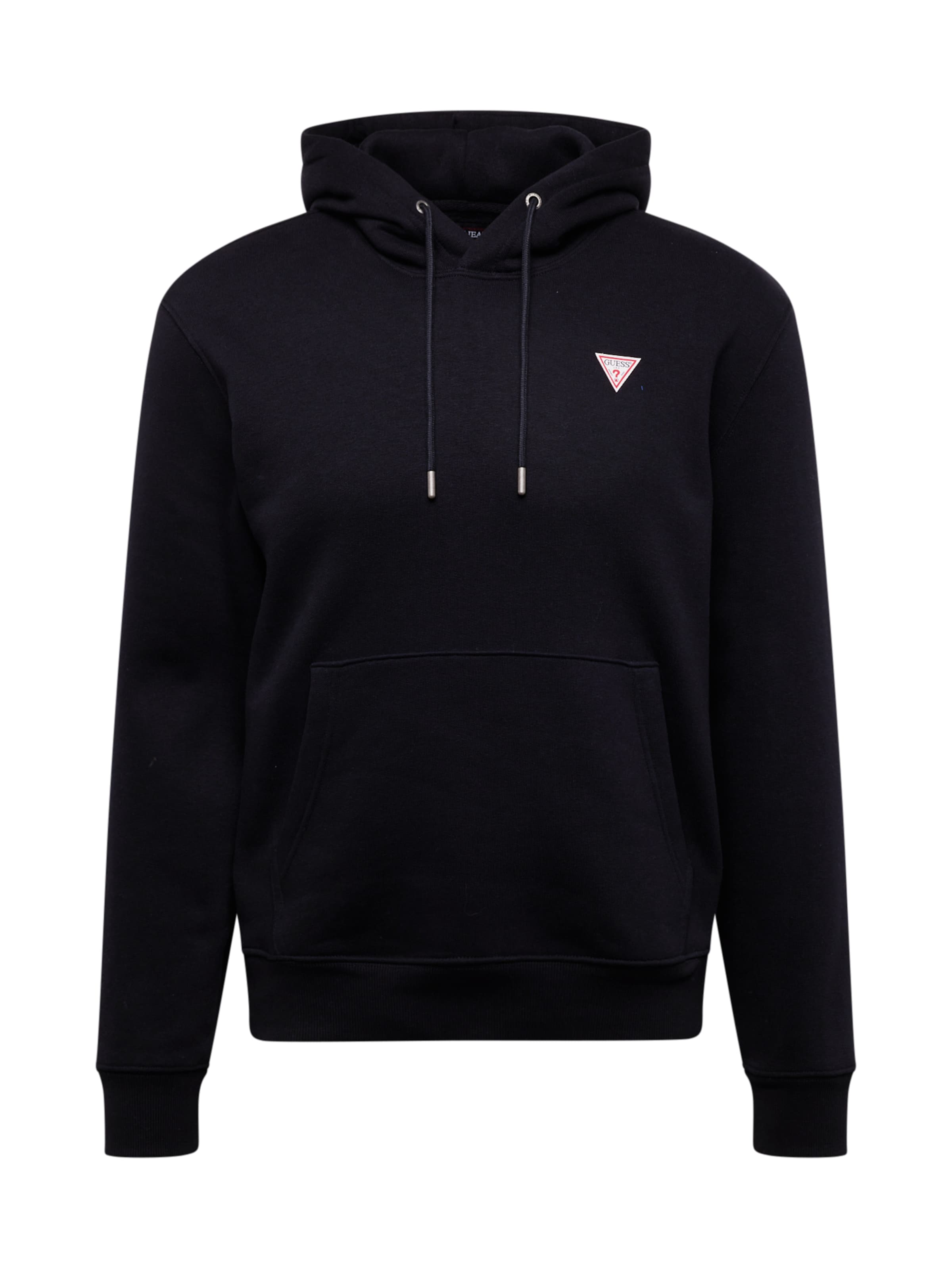 GUESS JEANS Sweatshirt i svart: framsida