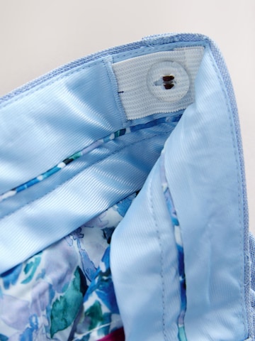 Next Slimfit Broek in Blauw