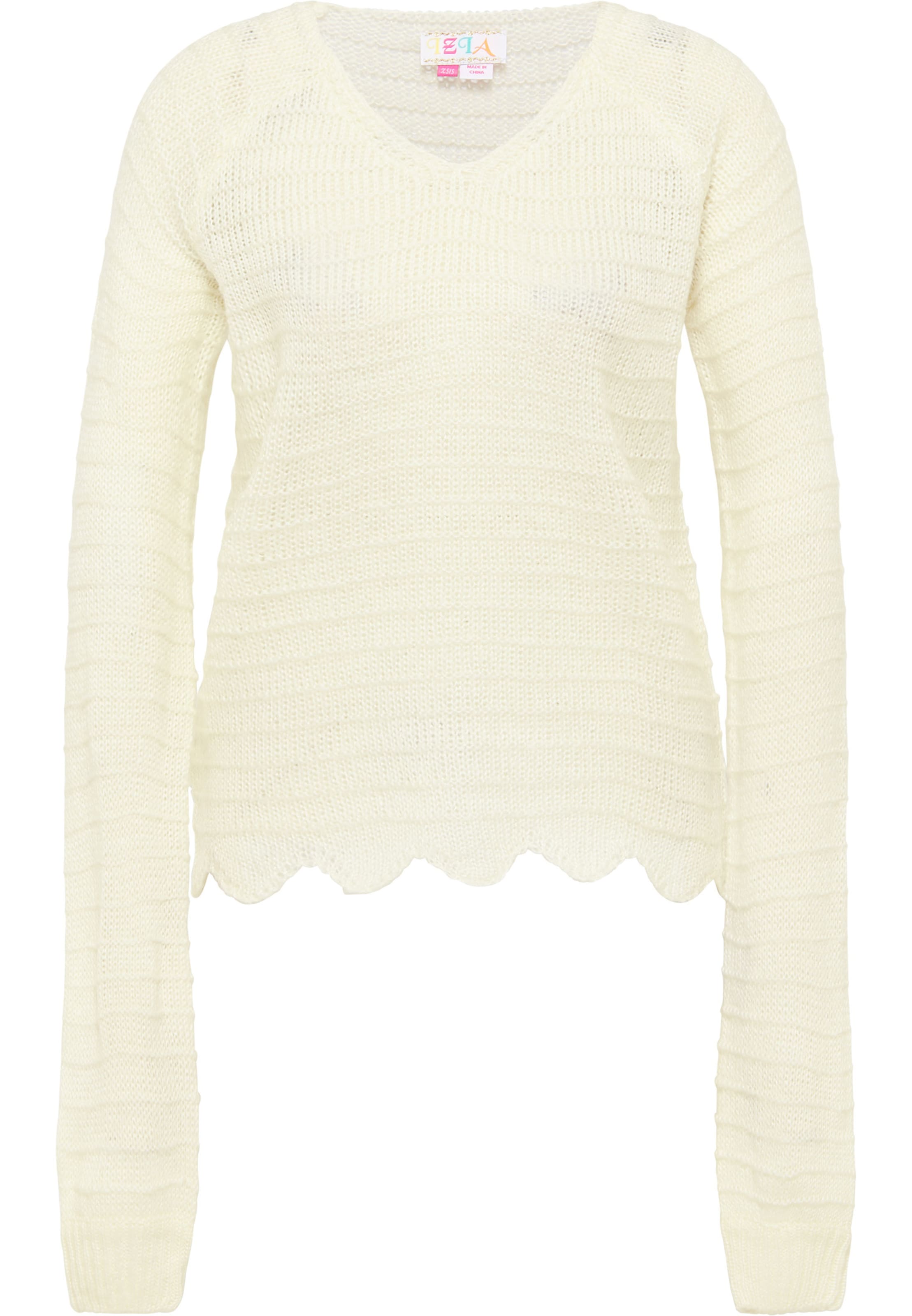 IZIA Свитер в Белый: спереди