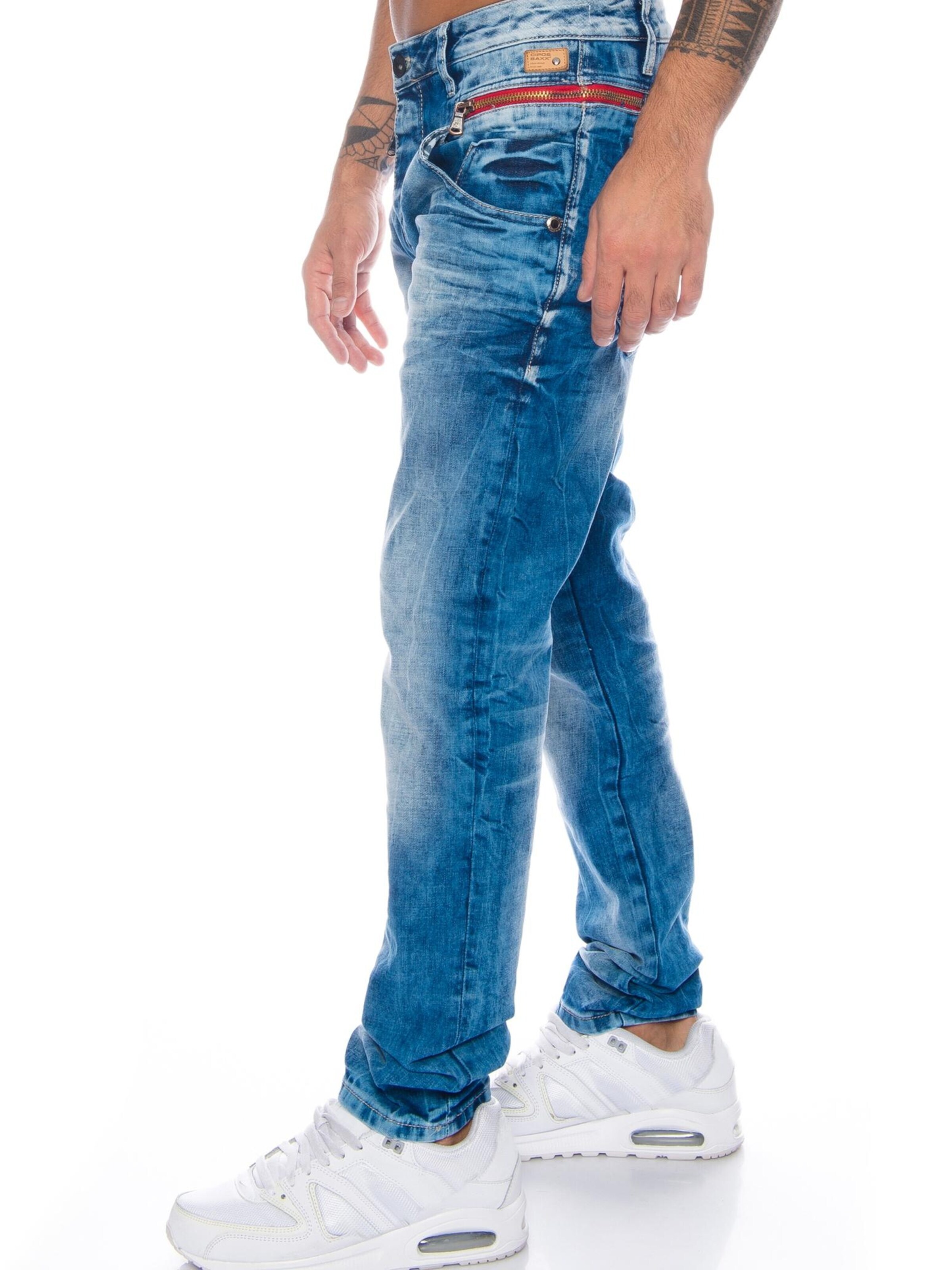 CIPO & BAXX Slim fit Jeans 'BJ394' in Blue
