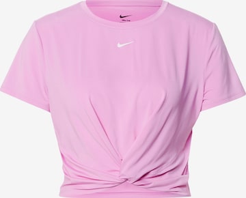 Maglia funzionale 'ONE CLASSIC' di NIKE in rosso: frontale