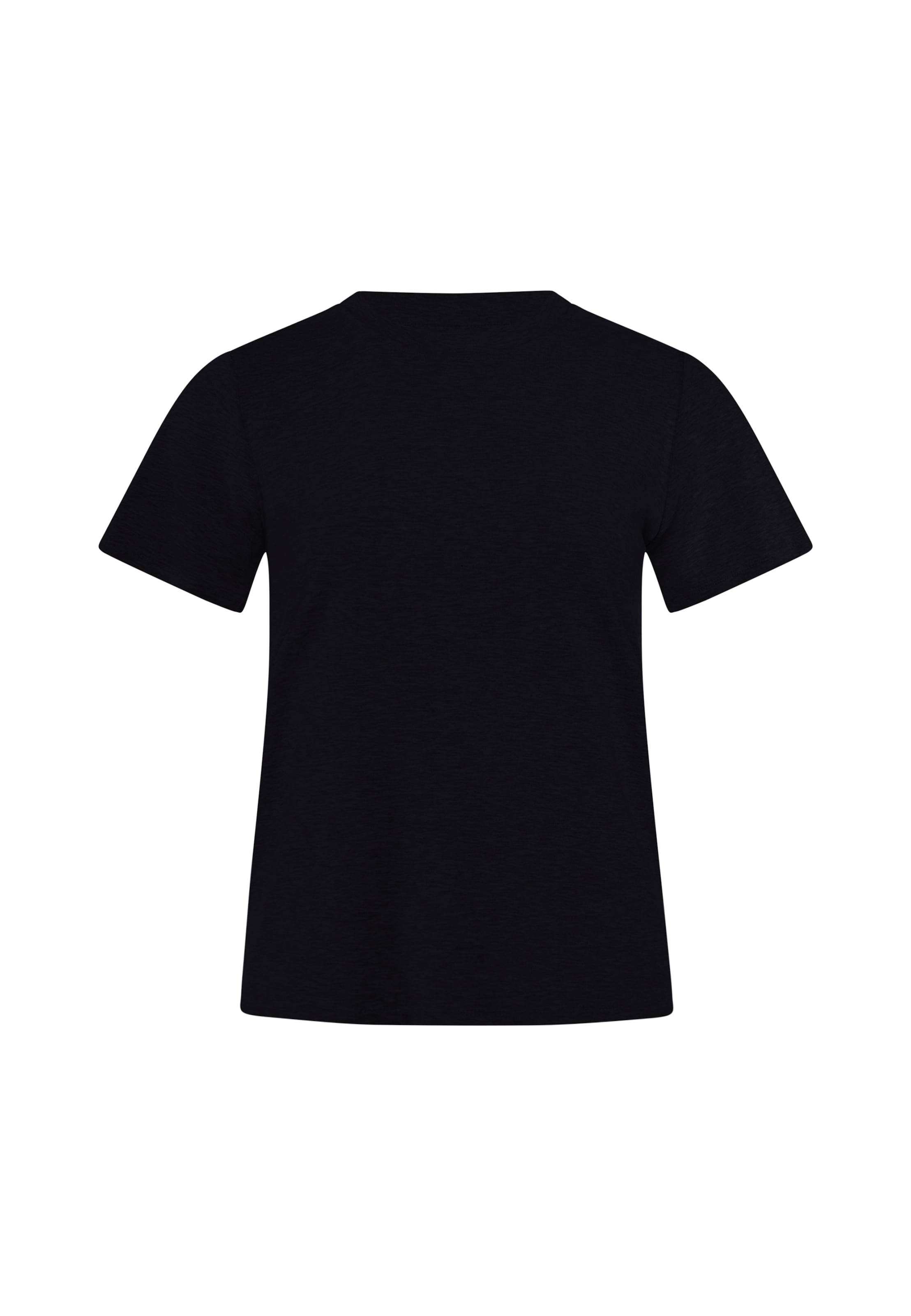 usha BLACK LABEL Shirt in Zwart: voorkant