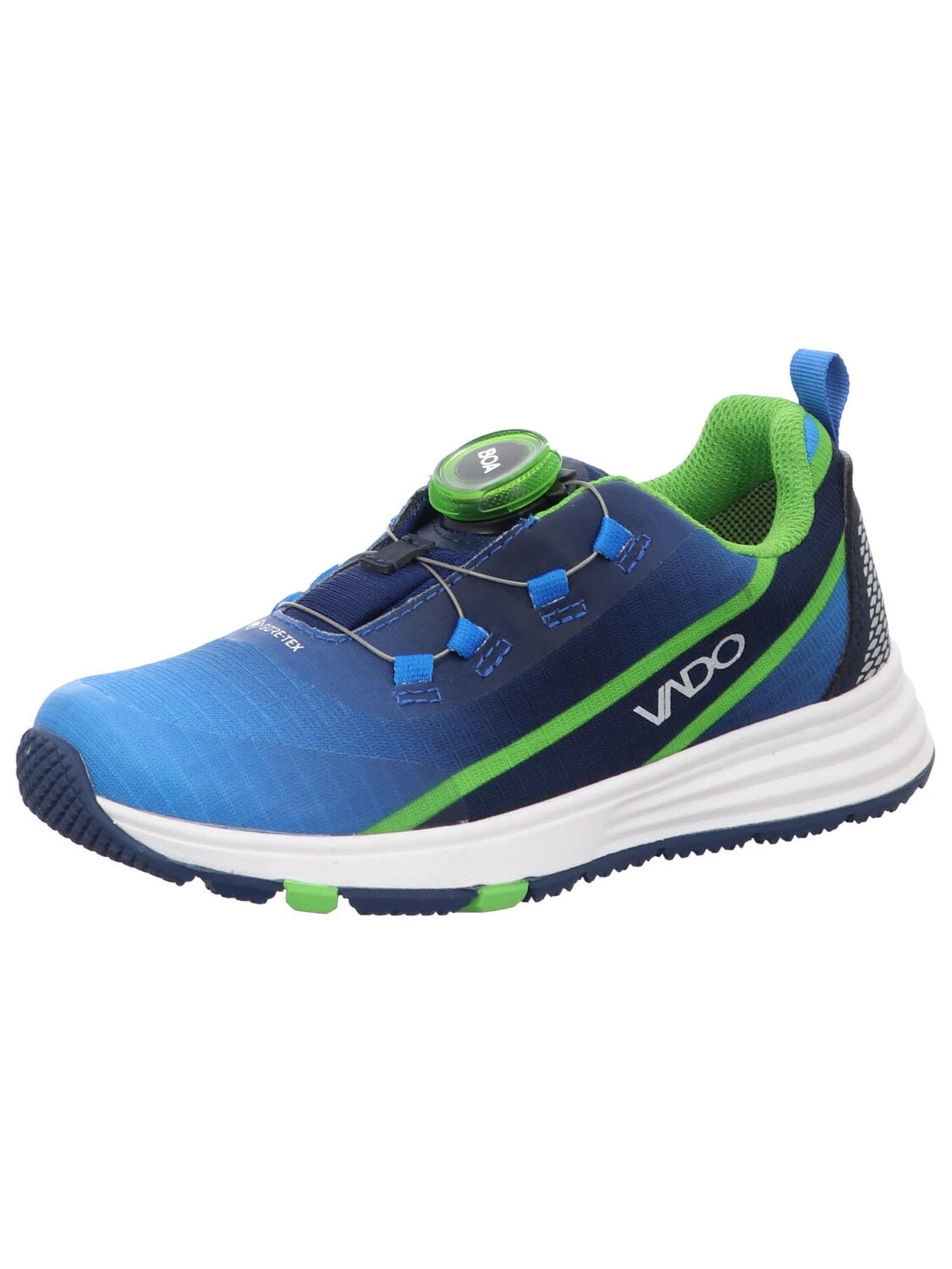 Vado Sneakers 'Sneaker Jungen 73303-3300 162 Kunststoff (Synthetik) in blau' in Blue: front