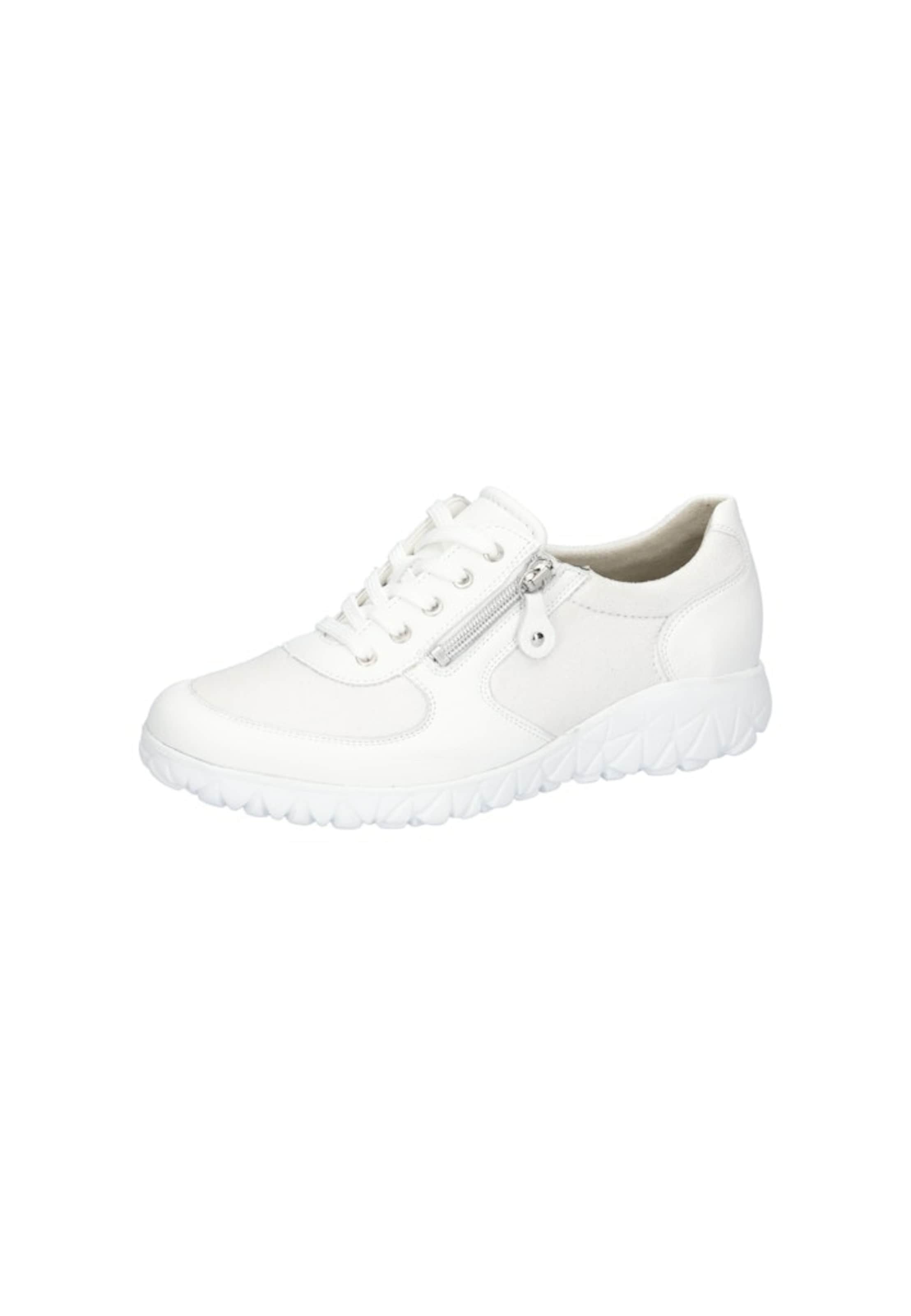 WALDLÄUFER Lace-up shoe in White: front