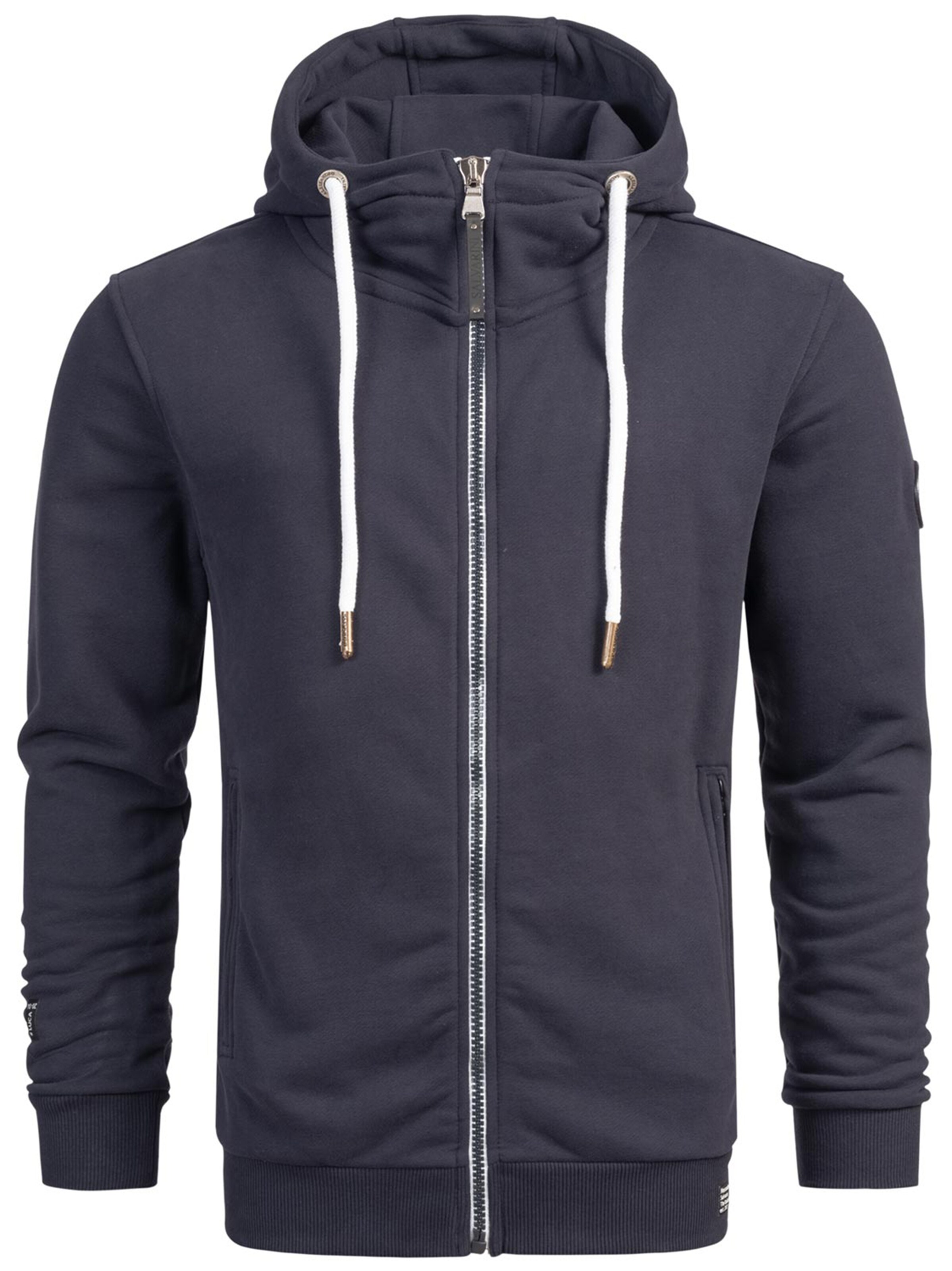 Alessandro Salvarini Sweatvest 'Gilio' in Blauw