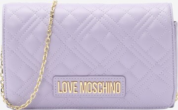 Love Moschino Clutch in Lila: voorkant