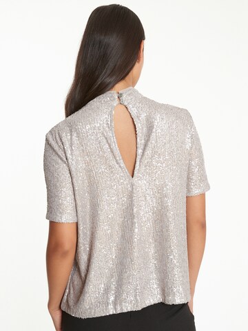 T-shirt 'Tafina' Ana Alcazar en argent