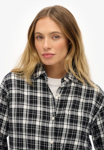 Chemisier Superdry en bleu