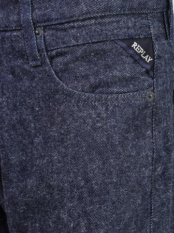 REPLAY - regular Vaquero '12 OZ WOOLLY BLUE COTTON DENIM M1075 .000.126 20E' en azul