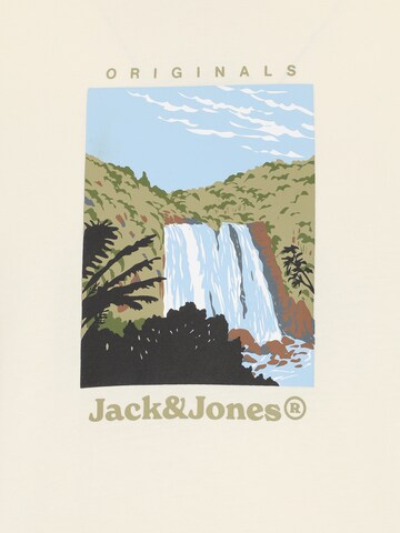 Jack & Jones Plus Μπλουζάκι 'JORSPLIT' σε λευκό