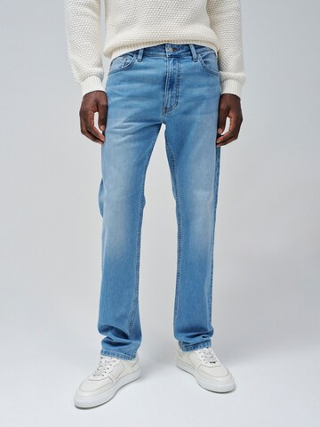 Salsa Jeans Slimfit Jeans in Blauw: voorkant
