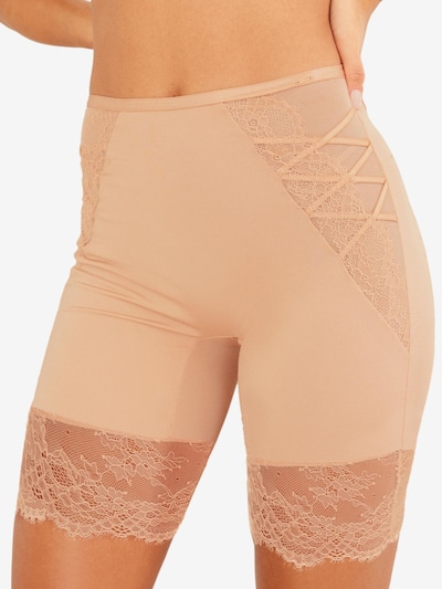 Lipsy Pantalon modelant en beige, Vue avec produit