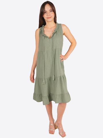 Robe Seasons of April en vert