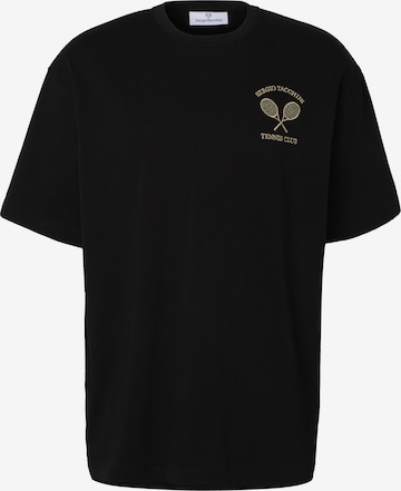 Sergio Tacchini Functioneel shirt 'Britpop' in Zwart: voorkant