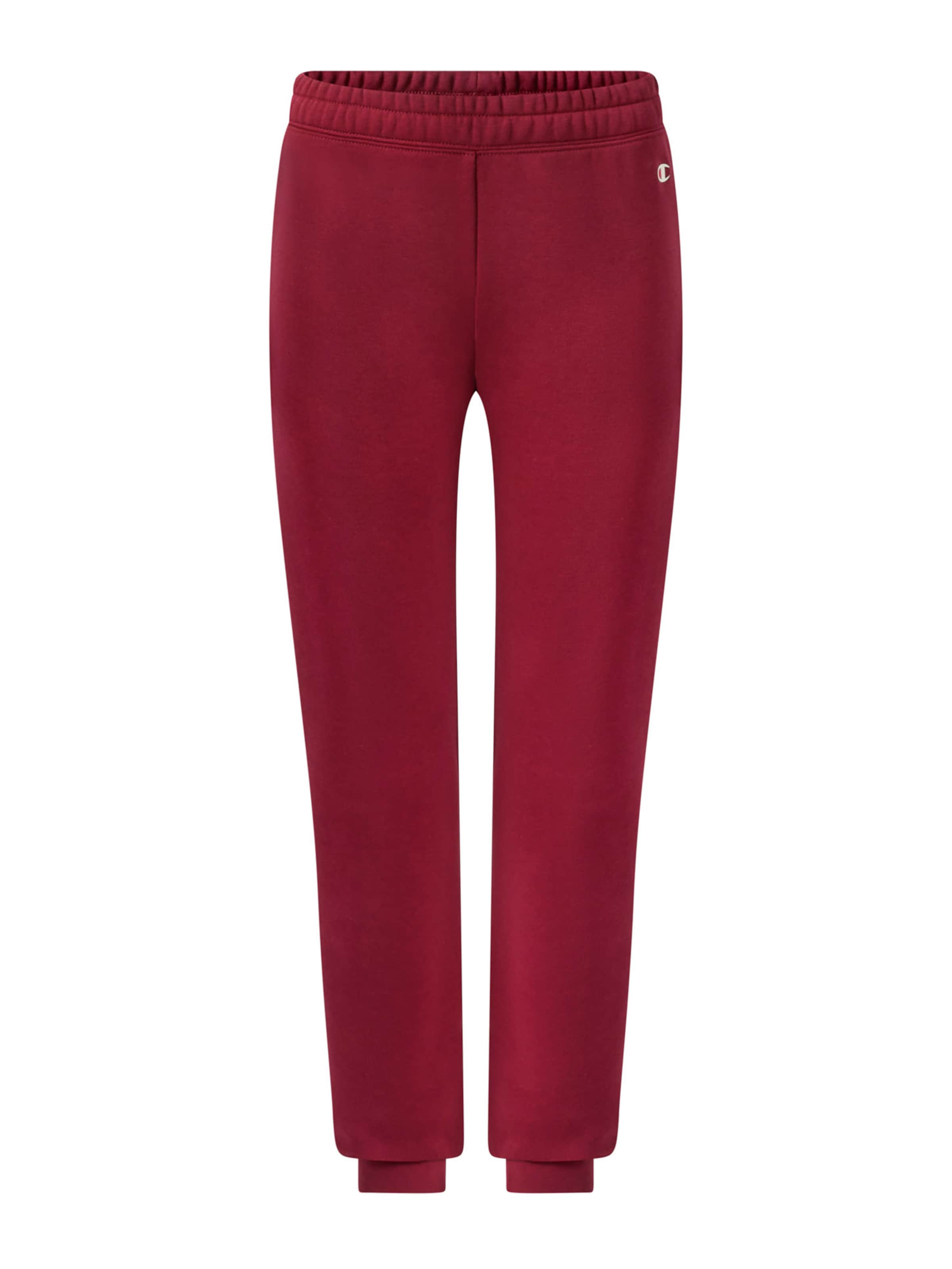 Tapered Pantaloni di Champion in rosso: frontale
